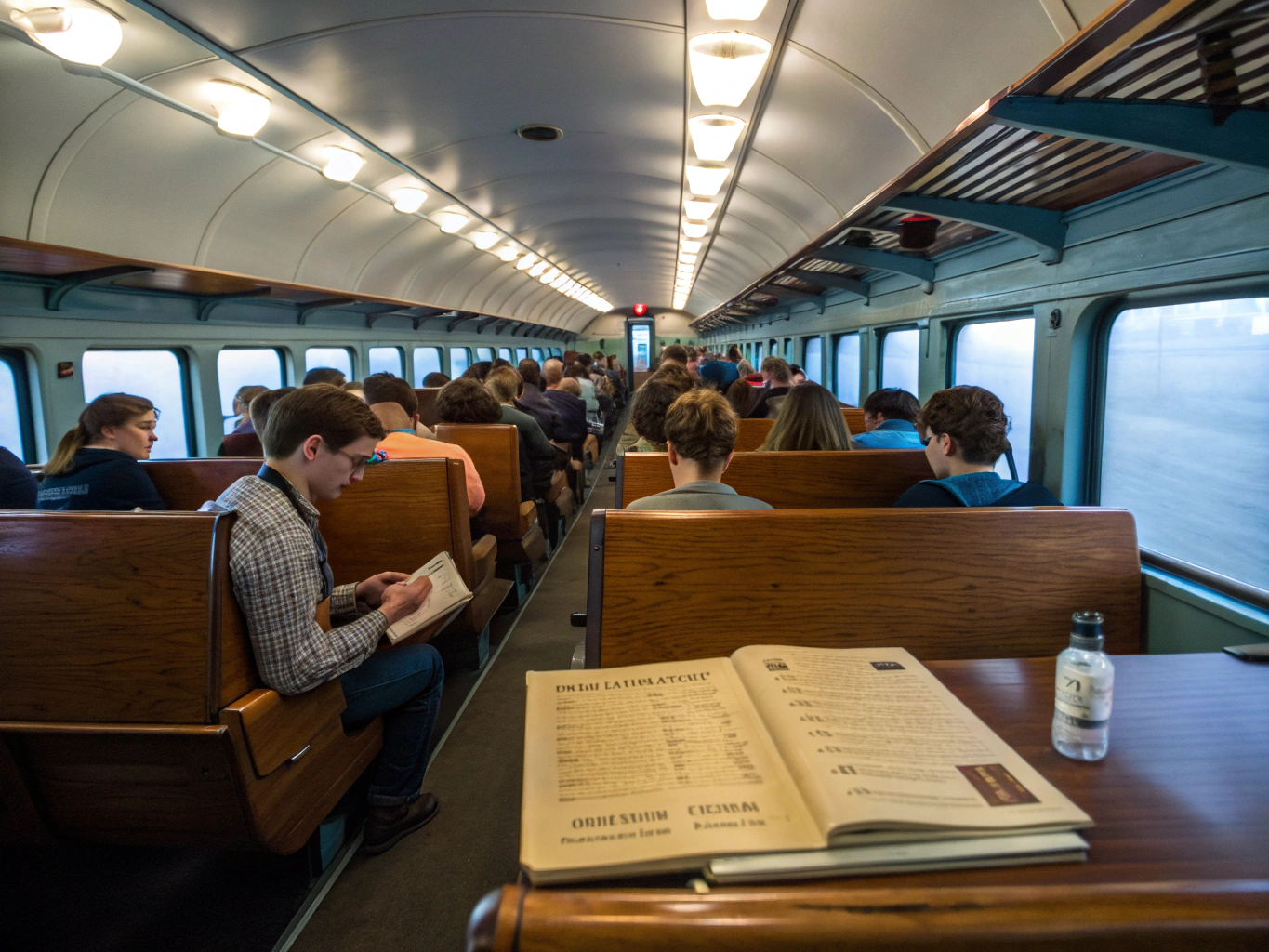 Subway Reads discovery scene