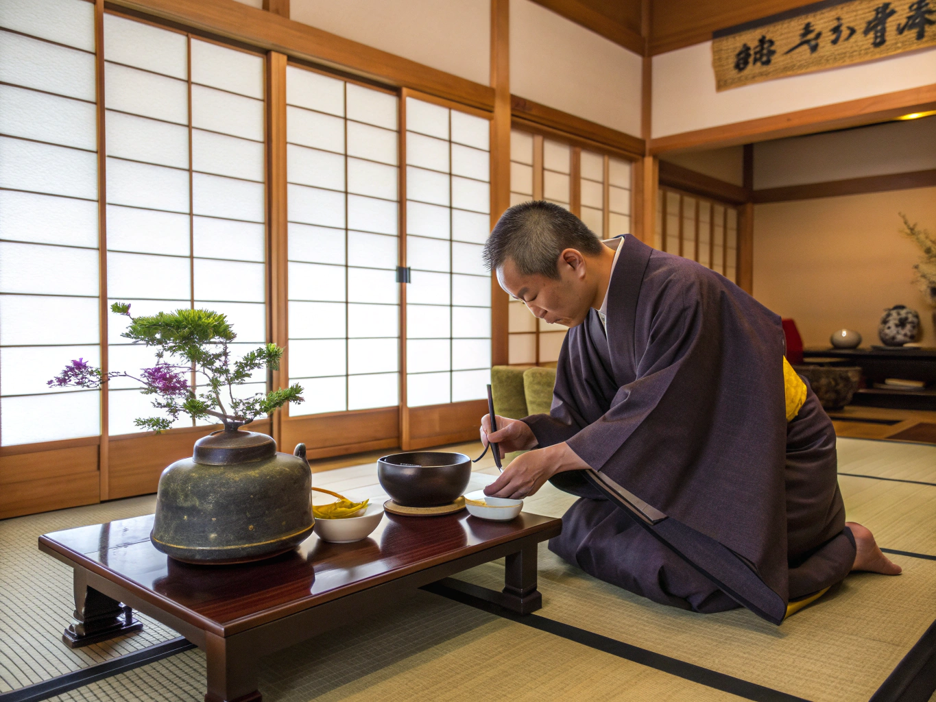 Tea Ritual discovery scene